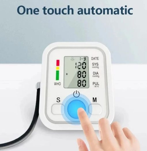 Blood Pressure Monitor Digital Tonometer Upper Arm Blood Pressure Meter Automatic - Image 4