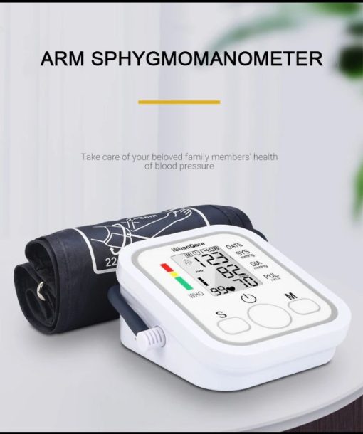 Blood Pressure Monitor Digital Tonometer Upper Arm Blood Pressure Meter Automatic