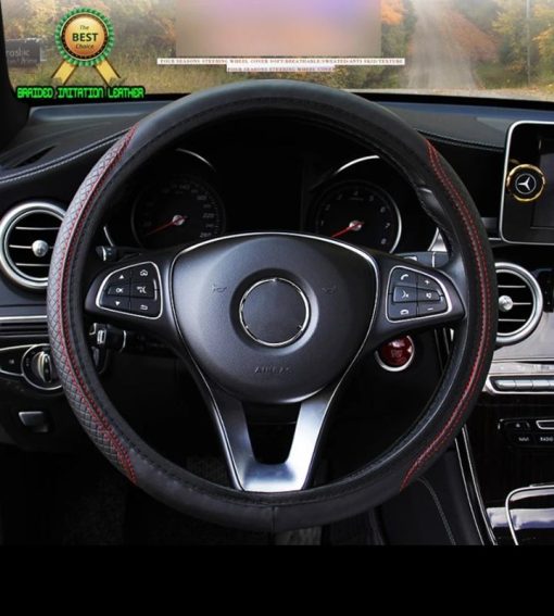 37/38Cm Automobile Steering Wheel Cover - Image 2