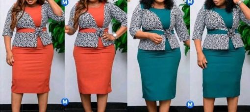 Classic Women Skirts and Blouse sizes L, XL, XXL