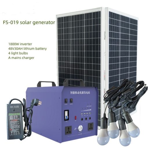 1800w Solar Powered Generator