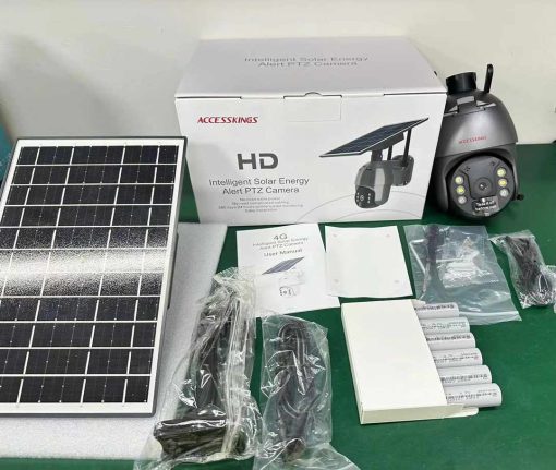 Intelligent Solar Powered PTZ Camera