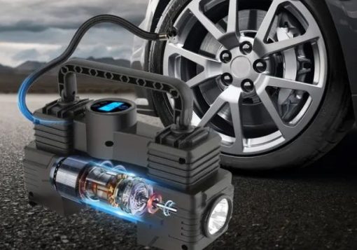 Meshuba 12V Portable Tyre Inflator Air Compressor 150PSI - Image 4