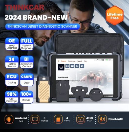 THINKCAR THINKSCAN 689BT Diagnostic Tools - Image 2