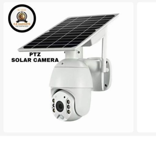 Rotational Solar Power 4G Sim card PTZ CCTV camera