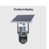 Solar Power Dual Lens PTZ CCTV Camera V380