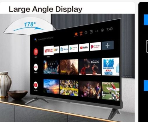 32 Inches Frameless Android Smart HD TV - Image 2