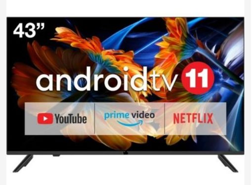 43 Inches Frameless Smart TV + Netflix YouTube